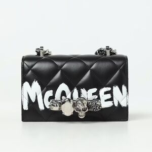Alexander McQueen Mini Quilted Jeweled Bag